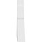 Ekena Millwork Saratoga Architectural Grade PVC Gable Bracket, 48"W x 12"H x 2"D x 6"F, 6/12 Pitch GBP048X12X0206SAR00 - alternate 2